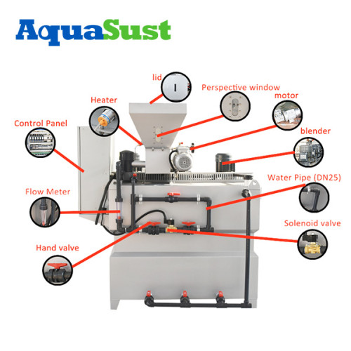 High-quality stainless steel automatic preparation unit multi function chemical dosing system for Brewery Wastewater Treatment