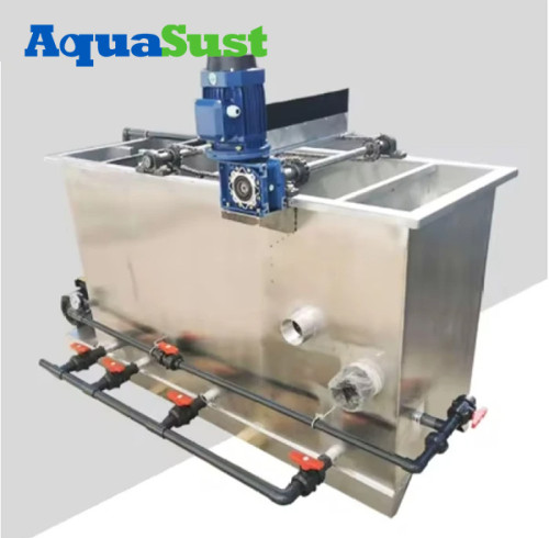 Stainless Steel Wastewater Treatment DAF System Dissolved Air Flotation For Industrial Sewage