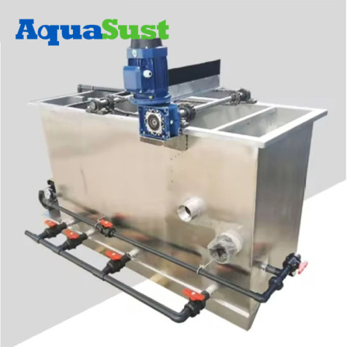 Stainless Steel Wastewater Treatment DAF System Dissolved Air Flotation For Textile And Dyeing Wastewater Treatment