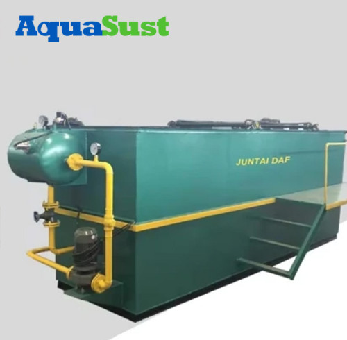 Stainless Steel Wastewater Treatment DAF System Dissolved Air Flotation For Textile And Dyeing Wastewater Treatment