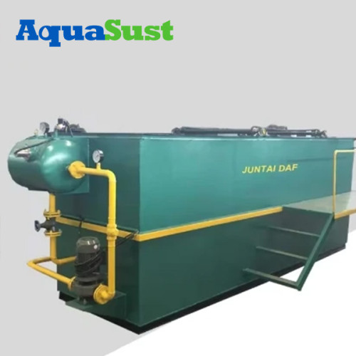 Stainless Steel Wastewater Treatment DAF System Dissolved Air Flotation For Industrial Sewage