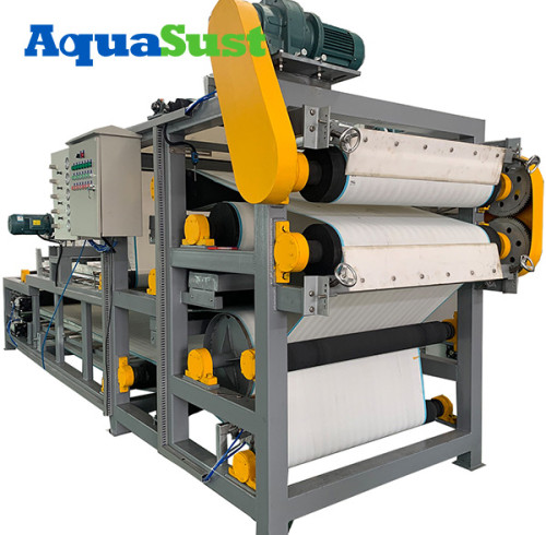 Multi Functional Belt Filter Press Machine For Water Supply & Sewerage