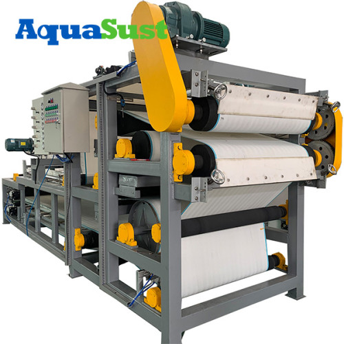 Multi Functional Belt Filter Press Machine For Aquacultural Engineering