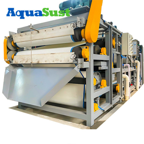 Multi Functional Belt Filter Press Machine For Aquacultural Engineering