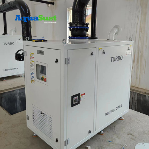 High Pressure Energy Saving 50hp 37kw High Speed Oil Free Turbo Air Suspension Blowers for Water Supply And Sewage