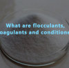What are flocculants, coagulants and conditioners？