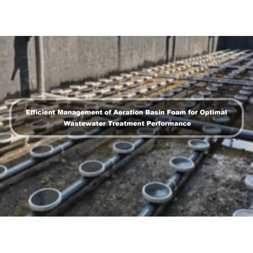 Efficient Management of Aeration Basin Foam for Optimal Wastewater Treatment Performance