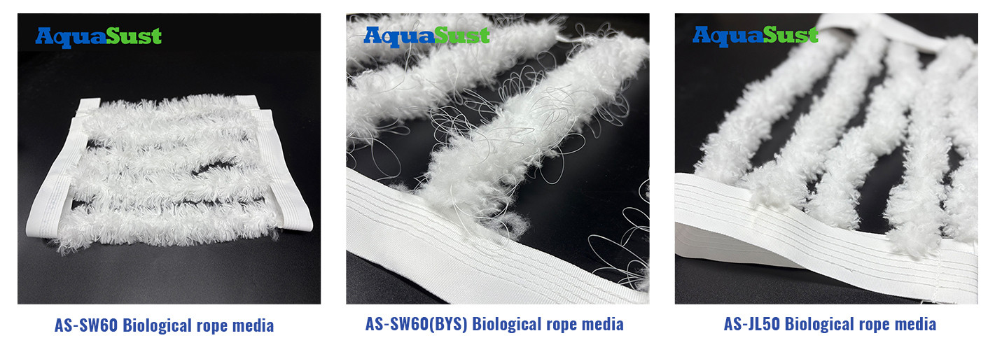 Biological rope media