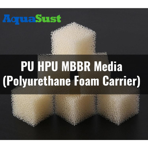 Medio de soporte de espuma de poliuretano (PU HPU MBBR)
