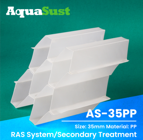 Manufacturer Tube Settler AS-35PP | 35mm Lamella Settler for Shock resistance & Corrosion resistance | For Textile And Dyeing Wastewater Secondary Treatment