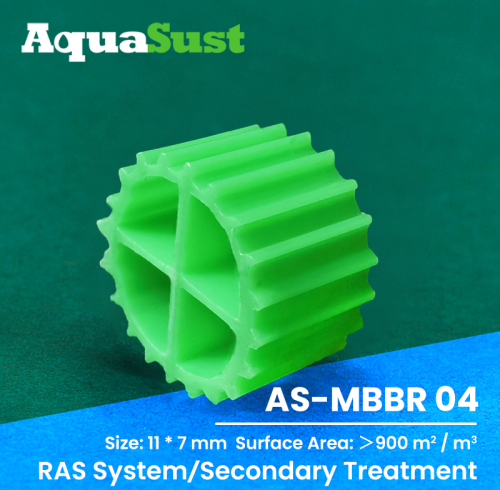 Customized MBBR Media AS-MBBR04 |Long Operational Lifespan K1 Media MBBR Bio Filter for Municipal Wastewater Treatment.