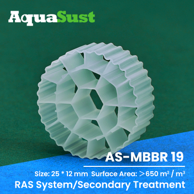 AS-MBBR19 MBBR Media For Wastewater Reuse Systems