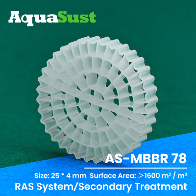 Wholesale MBBR Media AS-MBBR78 | 1600 m2/m3 High Surface Area MBBR Filter Media | For Integrated Multi-Trophic Aquaculture (IMTA)