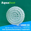 Supplier MBBR Media AS-MBBR92 | 1700 m2/m3 High Surface Area MBBR Carrier | For  Pond Ecosystem & Recirculating Aquaculture Systems (RAS)