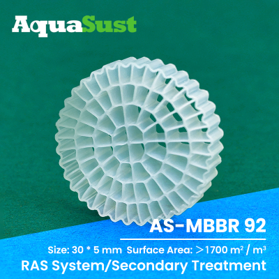 MBBR Media AS-MBBR92 | Manufacturer Corrosion Resistance MBBR For Shrimp Farming