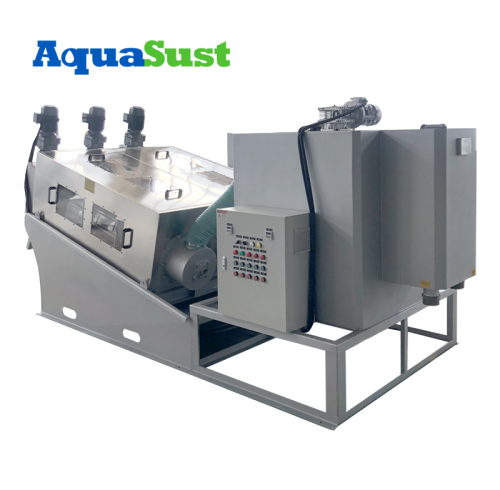 Screw Press Dewatering Mesin Harga AS-NH403 |Manufacturer Screw Press Dewatering Mesin Harga For Oil Refining Wastewater Treatment
