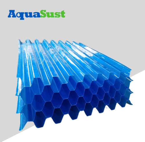 Fabricante: Sedimentador tubular AS-35PP | Sedimentador de láminas de 35 mm resistente a impactos y corrosión | Para el tratamiento de aguas residuales en centrales eléctricas
