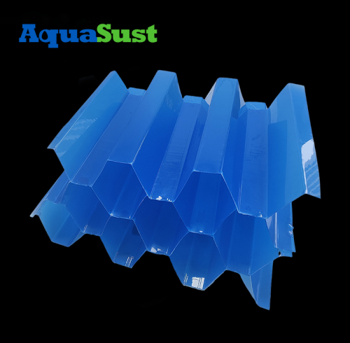 Decantador tubular personalizado AS-25PP | Decantador de láminas de 25 mm para mayor flexibilidad y escalabilidad | Para el tratamiento de aguas residuales de la refinación de petróleo