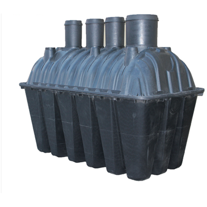 El mejor tanque séptico biológico aeróbico negro para uso industrial y residencial con fines de tratamiento de aguas residuales.