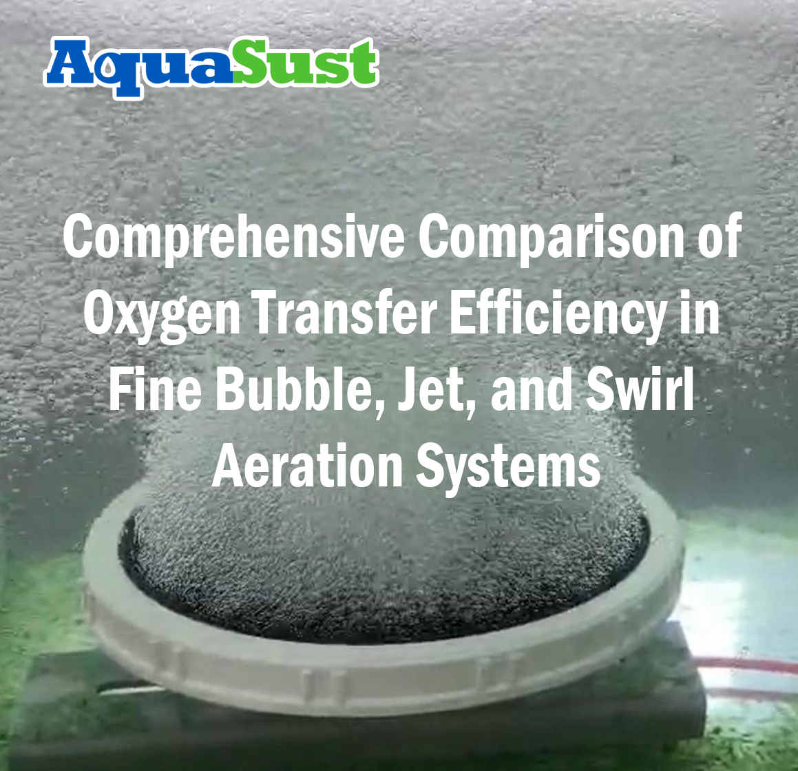 Комплексное сравнение эффективности переноса кислорода в системах мелкопузырьковой, струйной и вихревой аэрации.