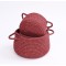 Wholesale Rustic Charm Polyester Webbing Basket  | Custom Rustic Charm Polyester Webbing Basket | Quick-dry Waterproof | Anti-mold | Durable