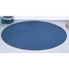 Wholesale round harmony polyester webbing rug | not easy to fade | outdoor venues | factory direct sales