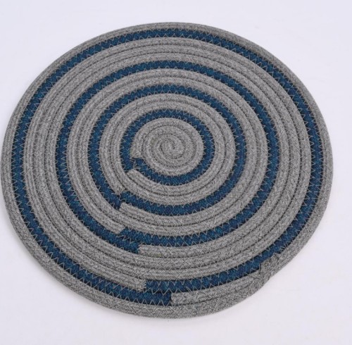 Wholesale spiral placemats | Easy to clean | Interior decoration | Support OEM/ODM