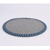 Wholesale Roll Woven Placemats | Made of High Quality Polyester Braided Rope | Antibacterial | Exporter