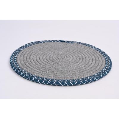 Wholesale Roll Woven Placemats | Made of High Quality Polyester Braided Rope | Antibacterial | Exporter