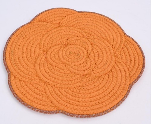 Wholesale Bloom Woven Placemat | Custom Bloom Woven Placemat | Quick-dry Waterproof | Anti-mold | Durable