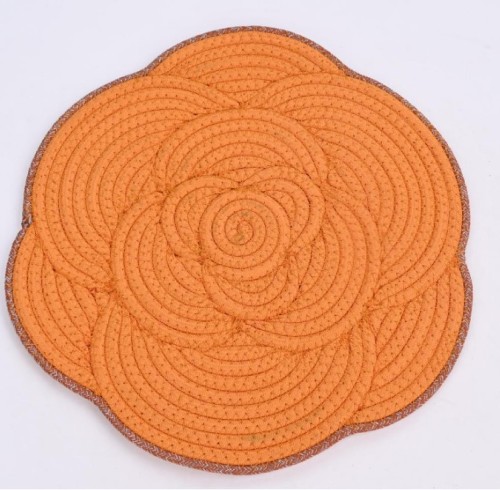 Wholesale Bloom Woven Placemat | Custom Bloom Woven Placemat | Quick-dry Waterproof | Anti-mold | Durable