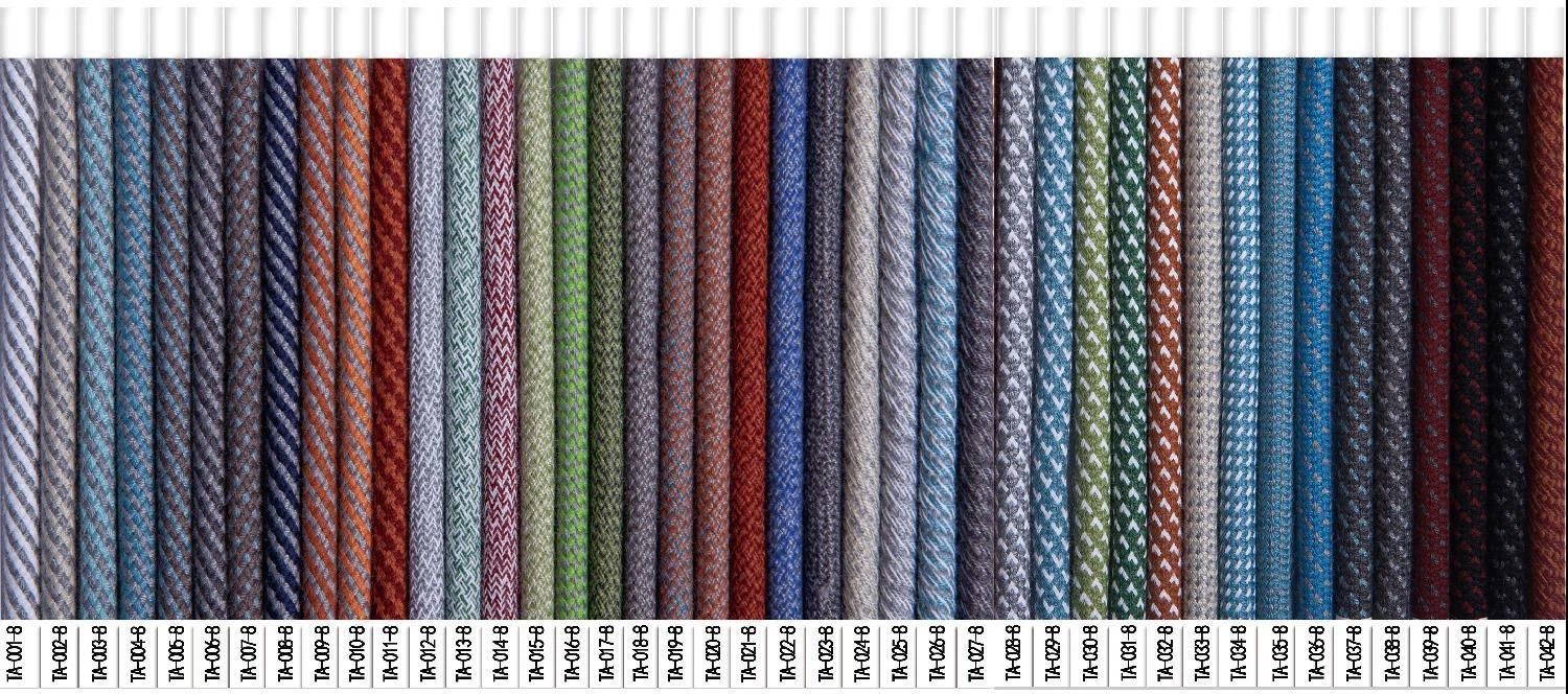 Wholesale acrylic thick rope TA-8 series | Waterproof PVC and high-strength polyester | E-commerce sales
