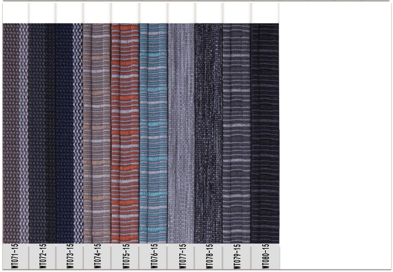 Wholesale Webbing WT-15 Series | Solution Dyed Polyester - High Tenacity | Abrasion Resistant | UV Resistant | Export Trade