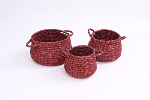 Custom Modern Twisted Polyester Webbing Vase | Quick Dry and Durable | Versatile Decoration | Supplier