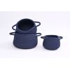 Wholesale Country Style Polyester Webbing Basket | Natural Texture | High Light Resistance | Storage Items | Supplier