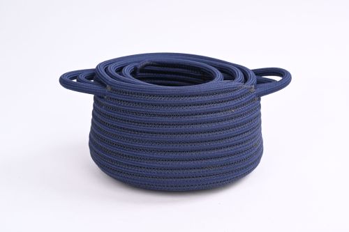 Wholesale Country Style Polyester Webbing Basket | Natural Texture | High Light Resistance | Storage Items | Supplier