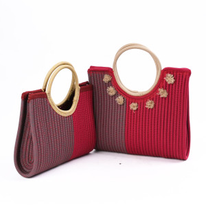 Wholesale elegant and gorgeous woven handbags | Personalized design | Waterproof | Large capacity | Shopping bags | Support OEM/ODM