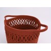 Woven Hollow Portable Storage Basket | Large Capacity Storage Basket | Polyester Material | Easy to Clean | Exporter