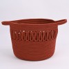 Woven Hollow Portable Storage Basket | Large Capacity Storage Basket | Polyester Material | Easy to Clean | Exporter