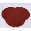 Wholesale round solid color rugs | waterproof | mildew proof | outdoor furniture | manufacturers