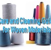 Care and Cleaning Guide for Woven Materials