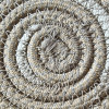 Spiral Pattern Plain Rug