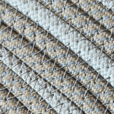 Spiral Pattern Plain Rug