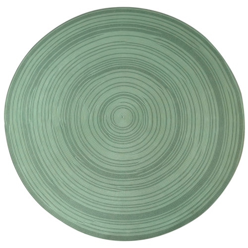 Green Vine Swirl-patterned Carpet