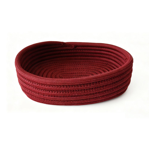 Customized simple hemp rope woven storage basket | Quick-drying and waterproof | Mildew-proof | Durable | Factory direct sales