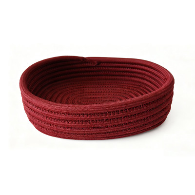 Customized simple hemp rope woven storage basket | Quick-drying and waterproof | Mildew-proof | Durable | Factory direct sales