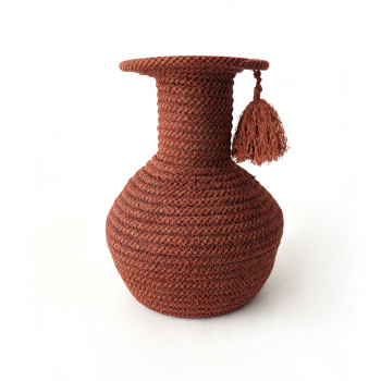 Wholesale Embroidered Elegant Polyester Ribbon Vase | Customizable in Multiple Styles | Antibacterial and Anti-mildew | Custom