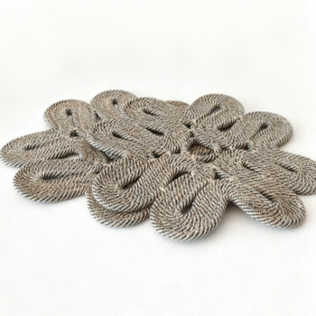 Simple Geometric Hollow Out Heat-Insulating Pad| colorful patterns | waterproof and quick drying | interior decoration | factory direct sales