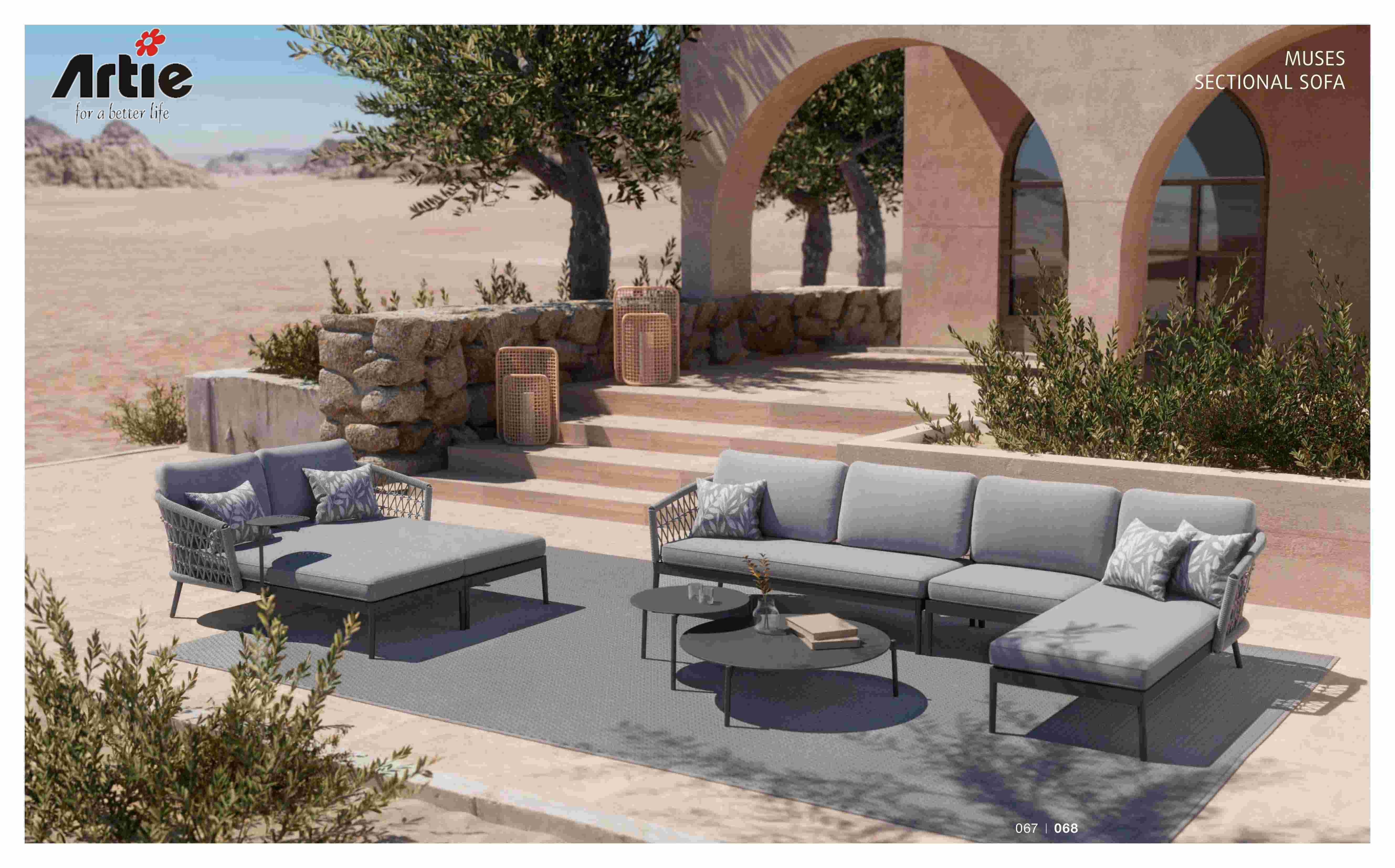 Outdoor Modern Style Carpet — Sustainable Elegance for Outdoor Living | Webbing Style