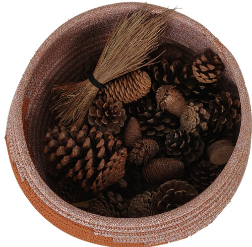 Bulk Custom Woven Storage Basket | Handmade/ Machine-Woven Craft | Stylish Home Storage | Fade-Resistant & Sturdy | Global Trade